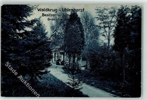 Grenzhausen 1914 Waldkrug Uhlenhorst