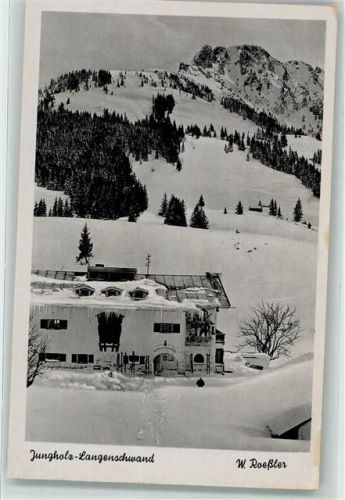 Jungholz Sporthotel Sorgschrofen Winter Schnee