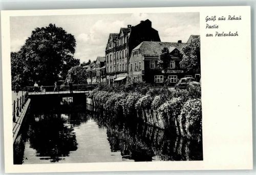 95111 W8673 Rehau , Oberfr - Perlenbach Gasthaus Altstadt VW-Käfer
