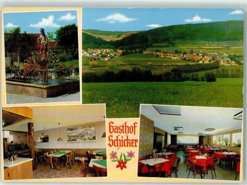 95364 W8651 Ludwigschorgast - Gasthaus Schicker Metzgerei
