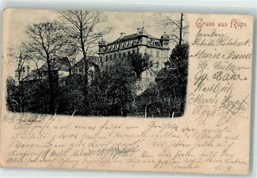 96328 W8643 Küps 1898 Gebrauchsspuren Das Schloss