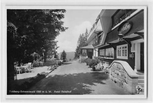 Feldberg Feldberg. Partie am Hotel Hebelhof gelaufen. Gute Erhaltung.