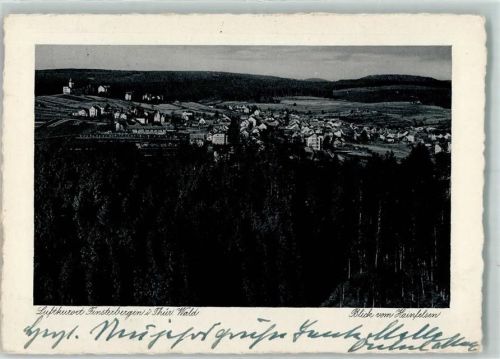 Finsterbergen Blick vom Hainfelsen
