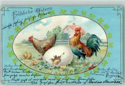 1903 Ostern Osterei AK