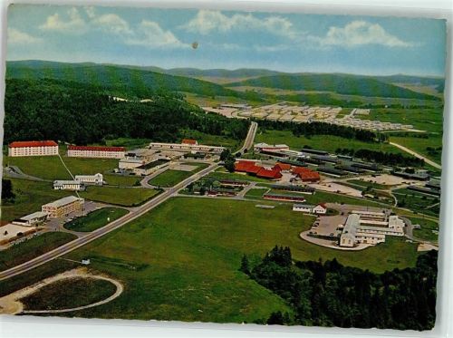 Hohenfels Truppenübungsplatz Hohenfels Fliegeraufnahme