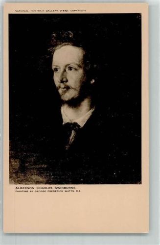 Algeron Charles Swinburne Gemälde von George F. Watts - National Porträt Gallery 1542 AK