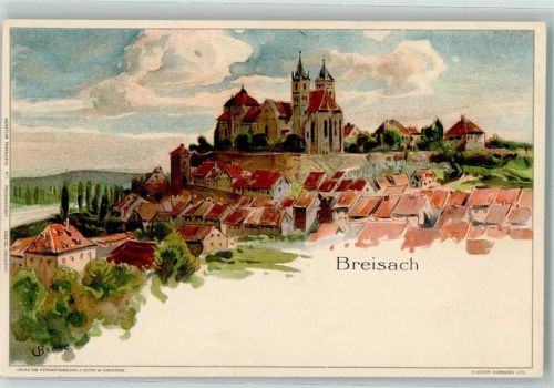 Breisach Breisacher Münster sign. Biese