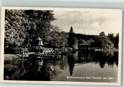 Hamr na Jezere Sommerfrische Bad Ruderboot