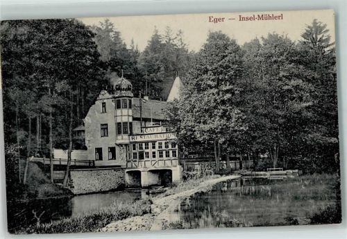 Cheb Insel Mühlerl Gasthaus Cafe