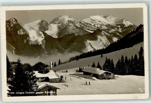 Untere Firstalm - Untere Firstalm Rotwand Winter
