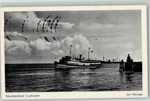 Cuxhaven Ozeandampfer Notopfermarke