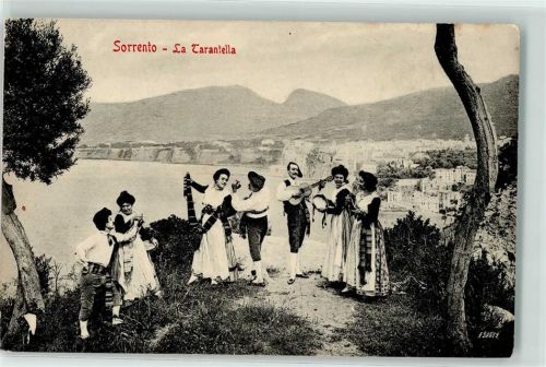 Sorrento la Tarantella Musikgruppe Trachten