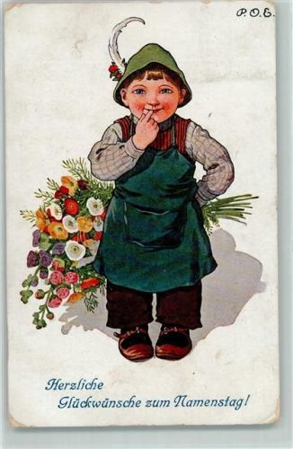 Namenstag Gärtner Verlag TSN Serie 1558 AK