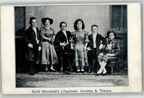 Dolfe Münstedt Truppe Variete & Theater AK