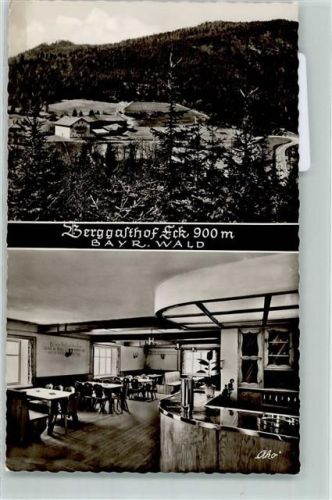Arnbruck Gasthaus Eck Gastraum mit Tresen
