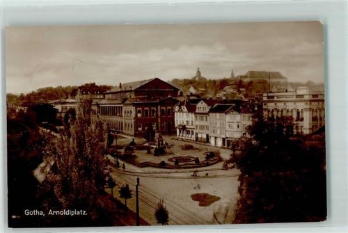 99867 O5800 Gotha , Thür Gebrauchsspuren Arnoldiplatz