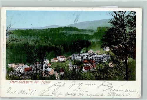 Teplice Teplitz-Schönau 1901 - Ober Eichwald