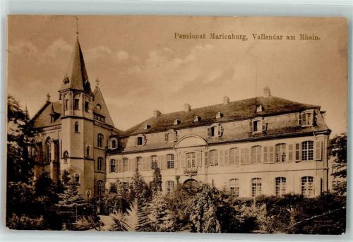 56179 W5414 Vallendar Gebrauchsspuren Pensionat Marienburg