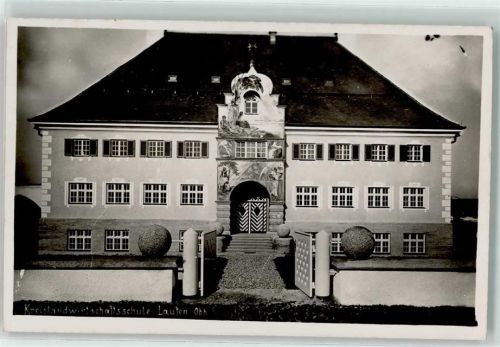 83410 W8229 Laufen , Salzach Foto AK Kreislandwirtschaftsschule