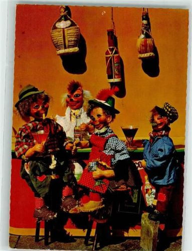 1971 Holzpuppen