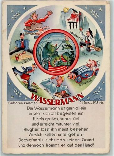 Wassermann Verlag Lengauer Nr. 1280 AK