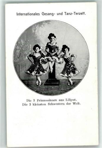 Die 3 Prinzessinnen , die kleinsten Schwestern der Welt AK