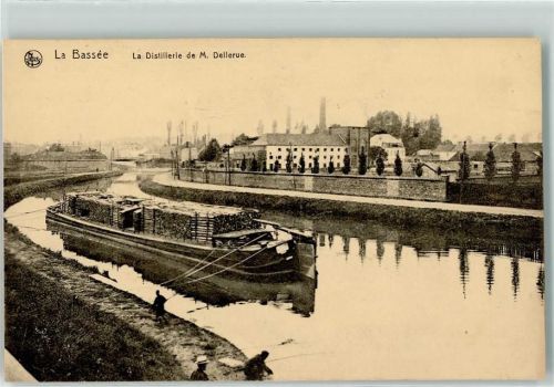 La Bassee Transportschiff Brennerei