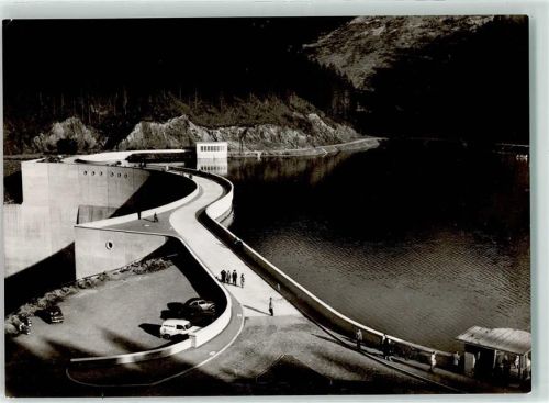 Altenau die Sperrmauer der Okertalsperre