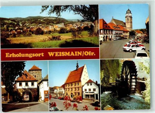 Weismain Wasserrad Auto