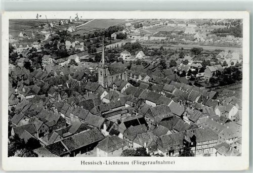 Hessisch Lichtenau Fliegeraufnahme