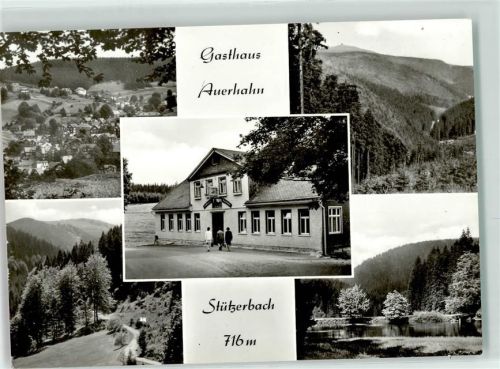 98714 O6316 Stützerbach - Gasthaus Auerhahn See