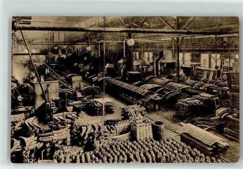W4300 Essen , Ruhr Serie II Nr. 10 Krupp Fabrik - Federwerkstatt Industrie Beruf Krupp