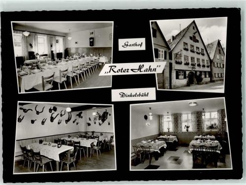 91550 W8804 Dinkelsbühl - Gasthaus Roter Hahn