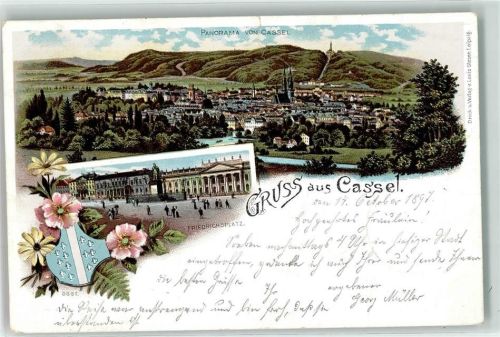 Kassel 1897 Friedrichsplatz