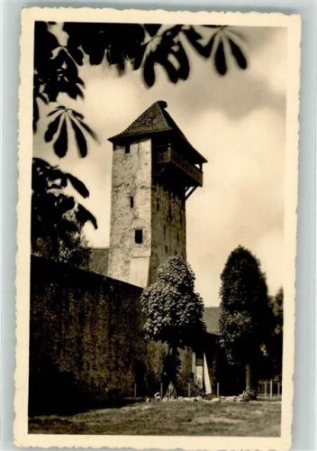 Rheinfelden Storchennestturm Bahnpost Konstanz-Basel Zg. 1647