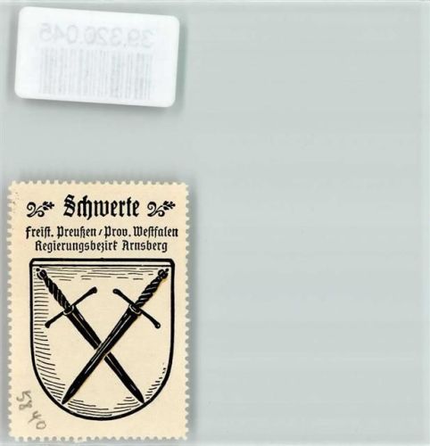 Schwerte Wappen Schwerter Kaffee Hag