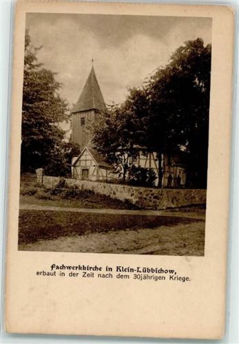 14770 O1800 Brandenburg an der Havel - Fachwerkkirche Klein Lübbichow