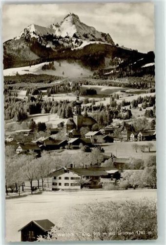 Wertach Grünten Winter