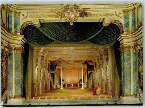 Schwetzingen Bühne Rokoko Theater