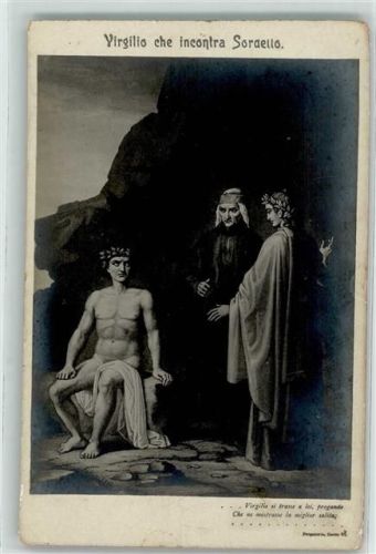 1905 Virgilio che incontra Sordello von Dichter Dante