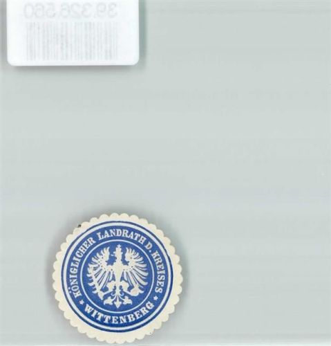 Lutherstadt Wittenberg Königlicher Landrat d. Kreises Wittenberg