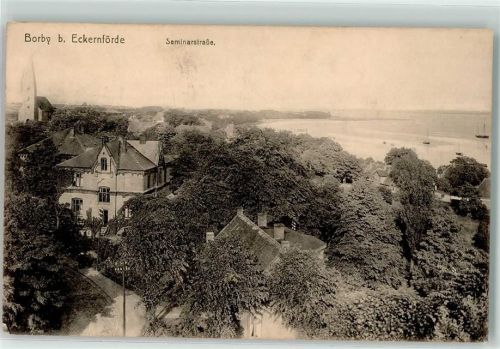 24340 W2330 Borby 1913 - Seminarstraße bei Eckernförde