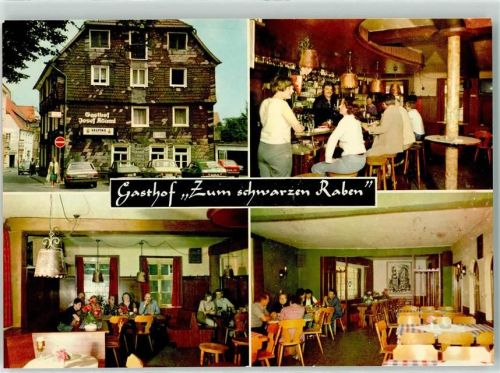 Soest Gasthaus Zum schwarzen Raben Gastraum Bartresen