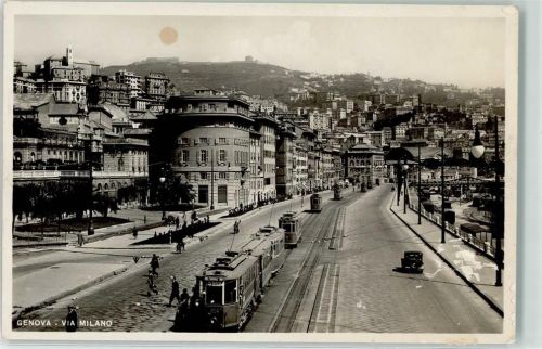 Genova Straßenbahn Oldtimer