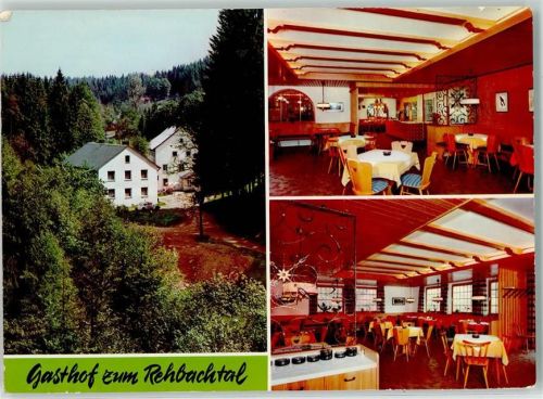 Grafengehaig Gasthaus Zum Rehbachtal Gastraum