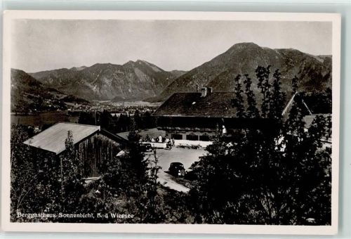 Bad Wiessee Gasthaus Sonnenbichl Oldtimer