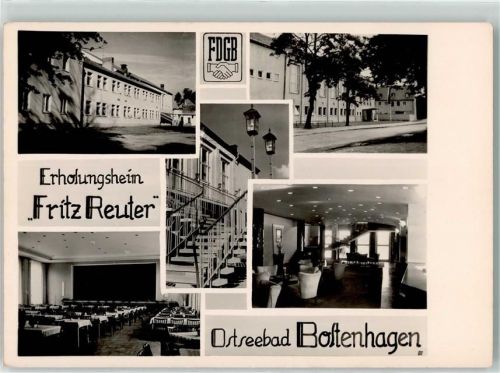 23946 O2422 Ostseebad Boltenhagen - Erholungsheim Fritz Reuter