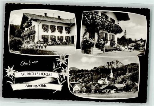 83404 W8229 Ainring Foto AK Pension Ulrichtshögel