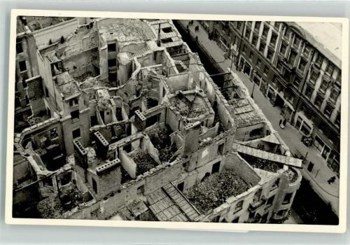 Szkolnastraße Krolewskajastraße Marczalkowskastraße Ruine