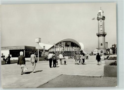 Warnemünde Leuchtturm Gaststätte Teepott